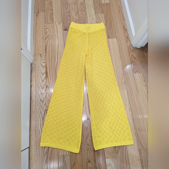 8. NWOT A.L.C. MARCUS CROCHET PANT XS/S - Picture 1 of 5